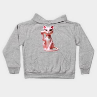 Pink Panther Maneki Neko Kids Hoodie